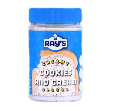 Ray's Crunchy Cookies And Cream Spread, 400g